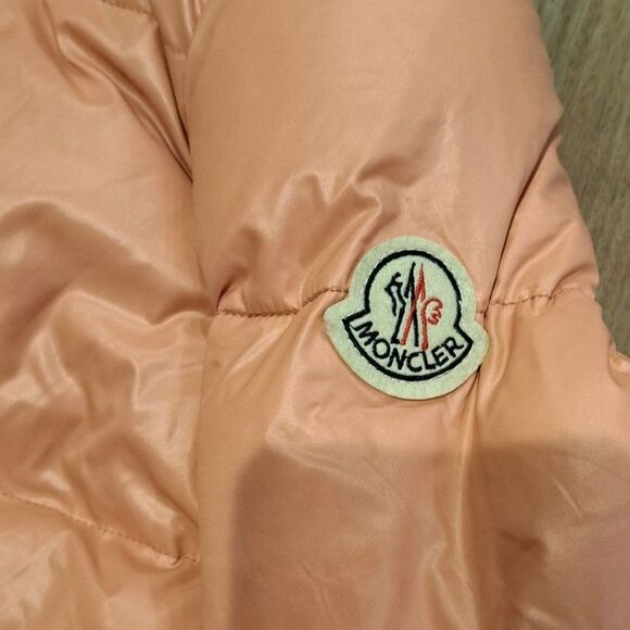 Moncler Fuligule Giubotto Pink Puffer Down Coat Jacket w/ Hood - Size 3 - Picture 6 of 16